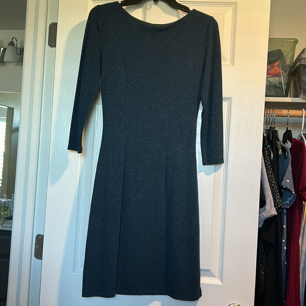 LOFT Blue Dress - Picture 2 of 4